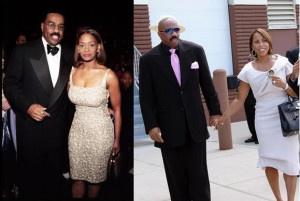 Steve Harvey cheated on his wife and married the woman he's with now