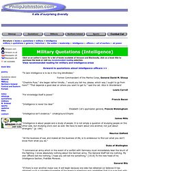 Collection of Military Quotations