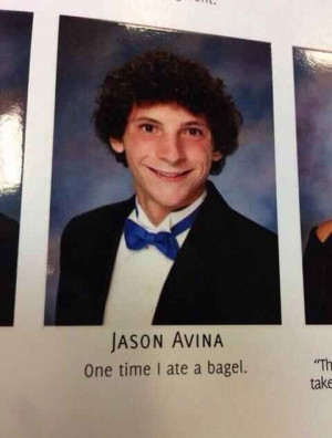 The Shocking Quote: | The 38 Absolute Best Yearbook Quotes From The ...