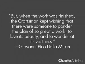 Quotes by Giovanni Pico Della Miran