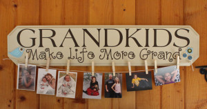Catalog > Grandkids Make Life Grand, Family Wall Art Primitive Wood ...