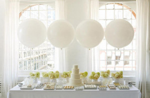 White Wedding Bliss Candy Buffet – Pure, simple, elegant. This white ...