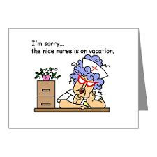 Funny Nurse Sayings Thank You Cards & Note Cards
