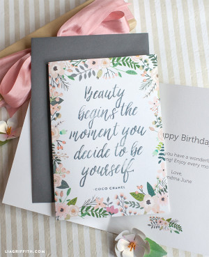 Inspirational Quote Cards For Any Occasion