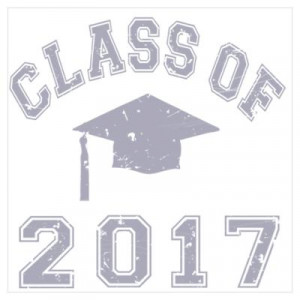 CafePress > Wall Art > Posters > Class Of 2017 Graduation Wall Art ...