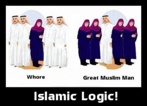 ... Muslim. But for those who believe in Polygamy, it's quite funny.. lol