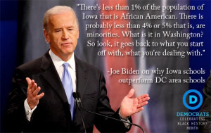 Democrats Celebrating Black History Month - Joe Biden