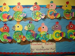 parrot / bird craft idea preschool-findsSquish Preschool, Crafts Ideas ...