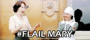 og, reaction, flail mary, downton, downton abbey