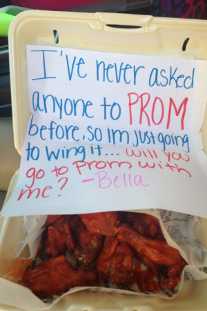 How I asked my date to prom