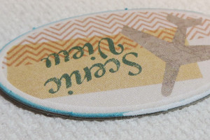 ... new Caribbean Blue PowderPuff Chalking Ink...but I was wrong. Oops