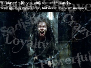 Bellatrix Lestrange Bellatrix!