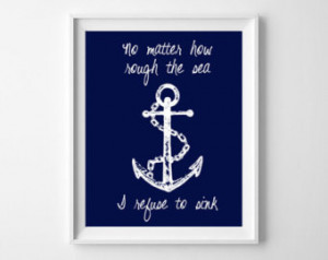 Free Spirit Adventurous Nautical Quote Anchor Dorm Decor Inspirational ...