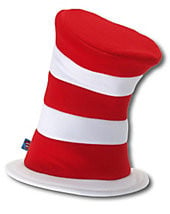 ADULT DR SEUSS CAT IN THE HAT DELUXE HAT