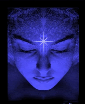 the third eye which is indigo in colour its universal truth is love is ...