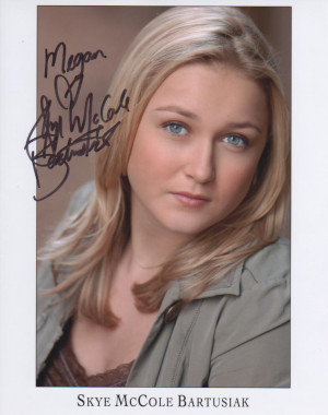 Quotes by Skye Mccole Bartusiak