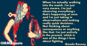 Ronda Rousey quotes