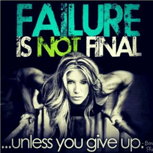 Don't give up!!