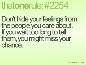 Hurt Your Feelings Quotes