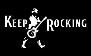 Keep Rocking - black back