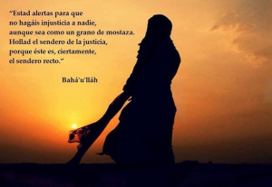 Baha'i quote in Spanish from Baha'u'llah for your spiritual ...