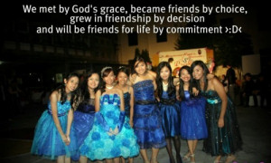 We Met by God’s Grace,became Friends by Choice ~ Friendship Quote