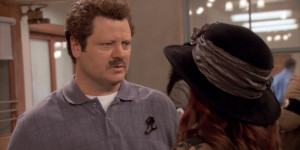 Ron Swanson tells Tom how he really feels about him.Ron Swanson:“You ...