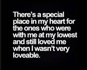 Cute Love Heart Quote Image-One still Loved me when i wasn’t very ...