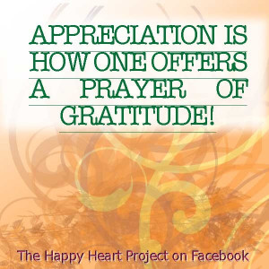Appreciation & Gratitude