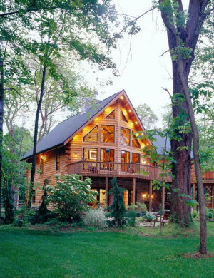 Log Homes, log homes, log cabin homes, log cabins, post and beam homes ...