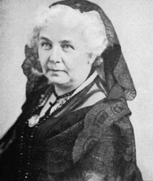Elizabeth Cady Stanton helped organize the world's first women's ...