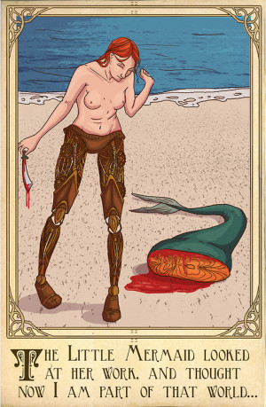 Fairy tales are already really dark and disturbing. Somehow these ...