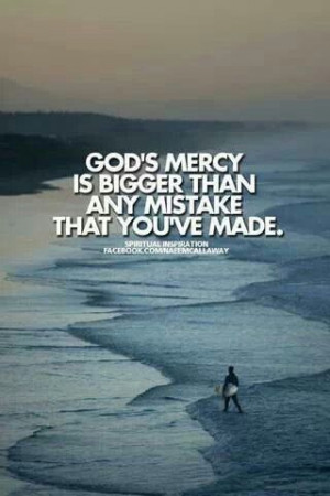 God's Mercy covers all