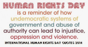 Human Rights day is a reminder of how undemocratic systems of ...