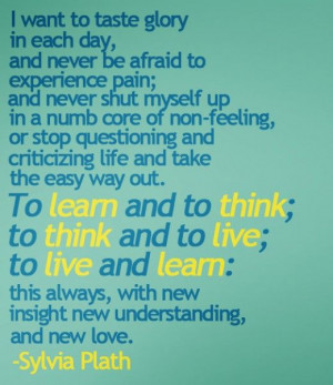 Sylvia Plath Quotes and Poems