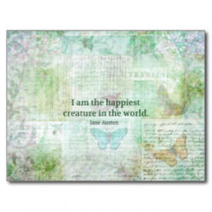 jane_austen_whimsical_quote_pride_and_prejudice_postcard ...