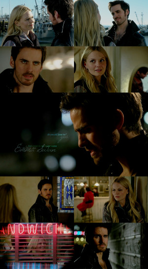 do you still love her? - Hook x Emma [3x17] by take-a-leap-of-faith