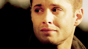 When Dean Winchester cries, the world cries.