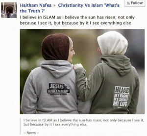 Stealing Christian Quotes for Allah