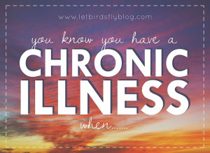 You know you have a chronic illness when... #chronicillness # ...