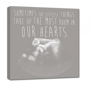 Custom Canvas 10X10 Ultrasound image as Canvas Art Mothers day