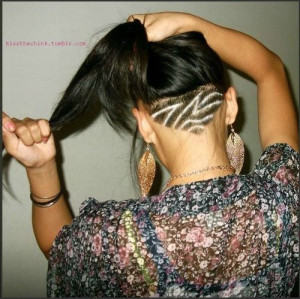 Side Shaved Hair Designs