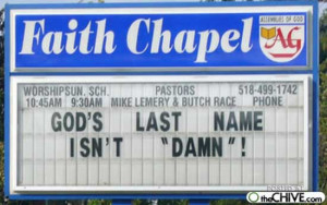 Funny Church Signs (20 pics)