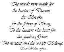 ... Rubber Stamp, Quote, Nature, Fishing, Poems, Poetry ,Hunters of Dreams