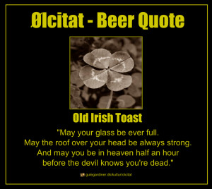 Irish Toasts Quote old irish toast