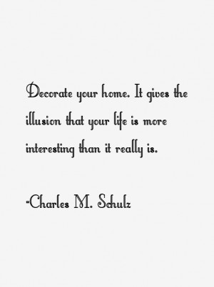 Charles M. Schulz Quotes & Sayings