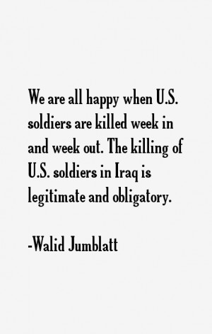 Walid Jumblatt Quotes & Sayings