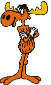 Bullwinkle J. Moose - Moronic moose on the classic cartoon series ...