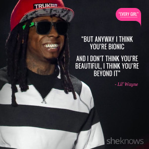 Love quotes from rap songs: 9. Lil Wayne