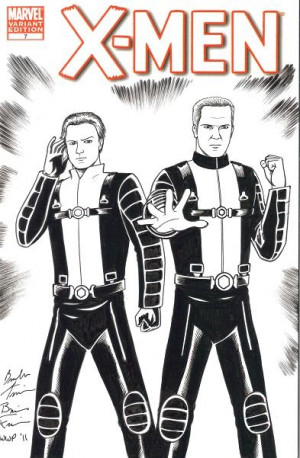 Charles Xavier & Erik Lehnsherr (X-Men: First Class) by Brendon ...